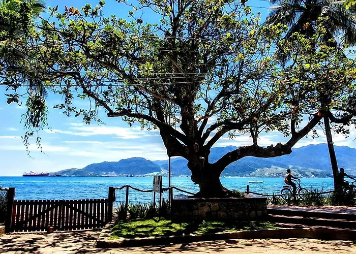 Aconchego E Pe Na Areia Em Ilhabela